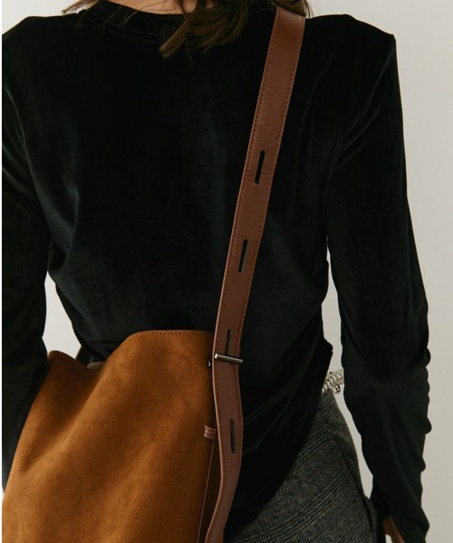 RiC(リック)の「SUEDE MULTIWAY SHOULDER BAG(トートバッグ・レディース・ブラック/ブラウン/レオパード・FREE)」の17枚目の写真
