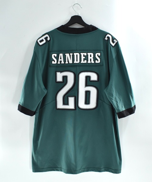 LABORATORY R(ラボラトリーアール)の「【USED】NIKE “NFL PHILADELPHIA EAGLES #26” ゲームシャツ(Tシャツ/カットソー・メンズ・グリーン・LARGE)」の2枚目の写真