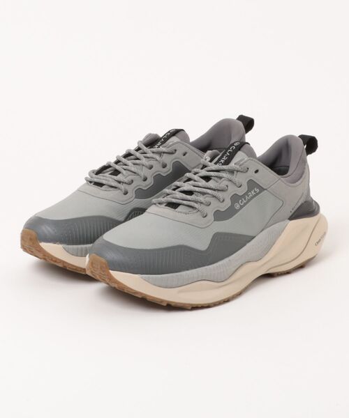 Clarks(クラークス)の「Clarks クラークス PACE TRAIL GO WP【防水透湿】メンズスニーカー アウトドアシューズ(ペーストレイルゴーウォータープルーフ)(スニーカー・メンズ・グレー・25.5cm/26.0cm/26.5cm/27.0cm/27.5cm/28.0cm/25.0cm)」の1枚目の写真