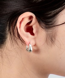 RAGBAG STUDIO（ラグバッグストゥディオズ）の「【RagBag/ラグバッグ】シルバー　フープピアス　Datura Hoops（ピアス（両耳用））」