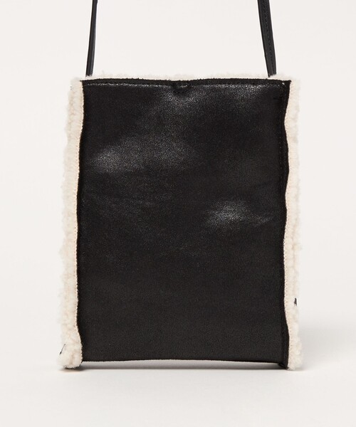 SY UNITED ARROWS(シーユナイテッドアローズ)の「<SY>スクエア ボアショルダーコンビ(ショルダーバッグ・レディース・ブラック/その他1・FREE)」の18枚目の写真