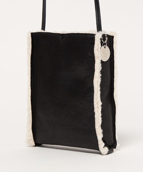 SY UNITED ARROWS(シーユナイテッドアローズ)の「<SY>スクエア ボアショルダーコンビ(ショルダーバッグ・レディース・ブラック/その他1・FREE)」の21枚目の写真