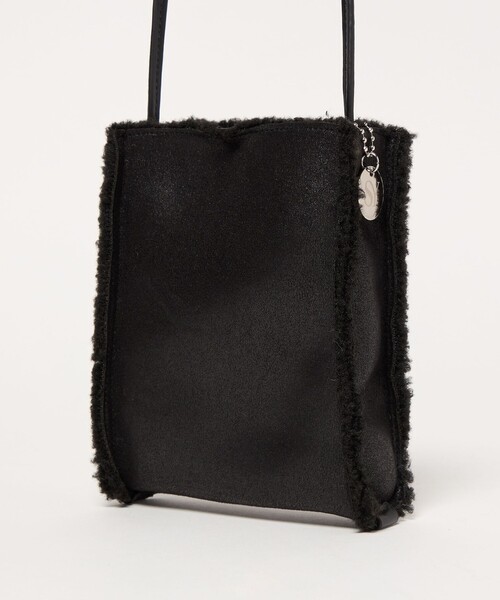 SY UNITED ARROWS(シーユナイテッドアローズ)の「<SY>スクエア ボアショルダーコンビ(ショルダーバッグ・レディース・ブラック/その他1・FREE)」の10枚目の写真