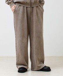 GLOSTER（グロスター）の「【同素材パーカーあり】スノーウォッシュ イージーワイドスウェットパンツ（スウェットパンツ）」