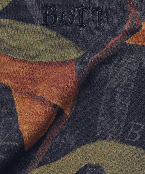 BOTT（ボット）の「BoTT / ボット WASHED TREE CAMO ZIP HOODIE（パーカー・メンズ・ブラック/ブラウン・SMALL/MEDIUM/LARGE）」の9枚目の写真