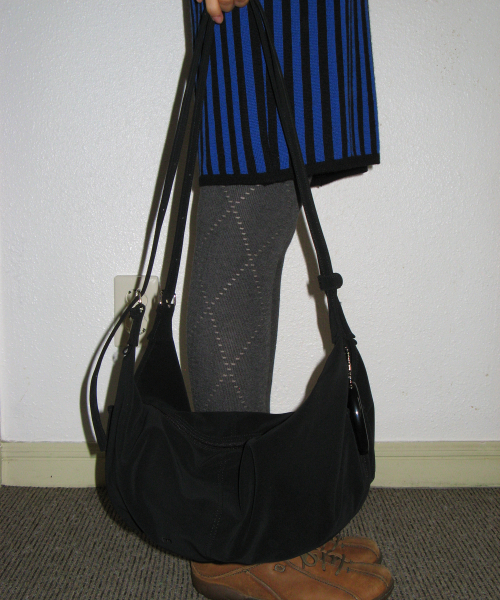 POTE（ポテ）の「0014 3-Way Flow Bag_Dry Leather Black（ショルダーバッグ・レディース・その他・FREE）」の2枚目の写真