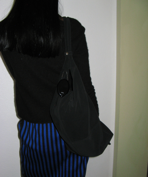 POTE（ポテ）の「0014 3-Way Flow Bag_Dry Leather Black（ショルダーバッグ・レディース・その他・FREE）」の3枚目の写真