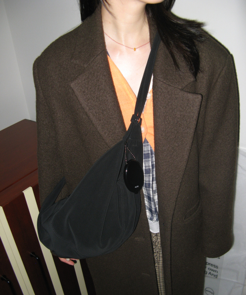 POTE（ポテ）の「0014 3-Way Flow Bag_Dry Leather Black（ショルダーバッグ・レディース・その他・FREE）」の6枚目の写真