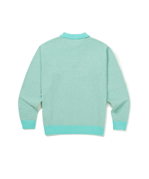 MMLG(エムエムエルジー)の「HALO COLLAR KNIT (GREEN)(ニット/セーター・レディース・その他・SMALL/MEDIUM/LARGE/X-LARGE)」の3枚目の写真