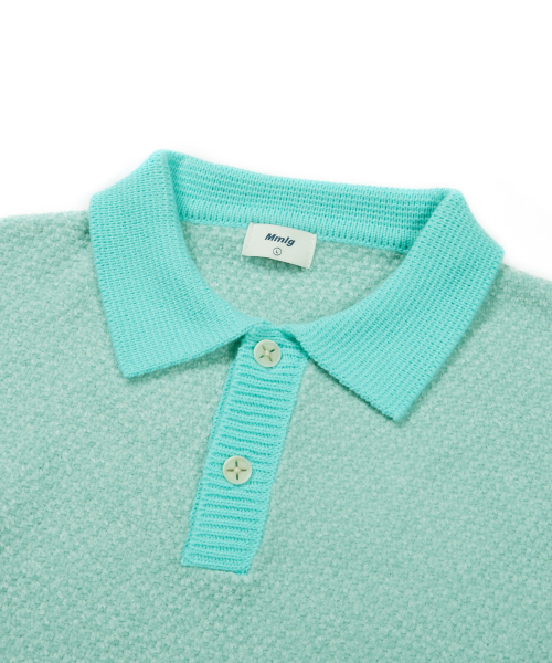 MMLG(エムエムエルジー)の「HALO COLLAR KNIT (GREEN)(ニット/セーター・レディース・その他・SMALL/MEDIUM/LARGE/X-LARGE)」の4枚目の写真