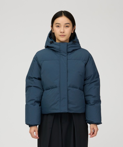 Snow Peak(スノーピーク)の「Snow Peak / Everyday Down Jacket W's エブリデイ ダウンジャケット ウィメンズ(ダウンジャケット/コート・レディース・ネイビー/ブラック/バーガンディー・4/3/2/1)」の2枚目の写真