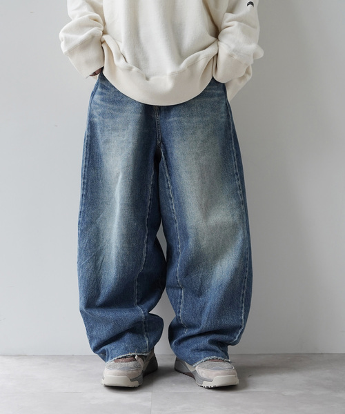 JOURNAL STANDARD LUXE(ジャーナルスタンダード ラックス)の「《追加3》11OZデニム スウィッチパンツ(デニムパンツ・レディース・ブルー・MEDIUM/SMALL)」の2枚目の写真