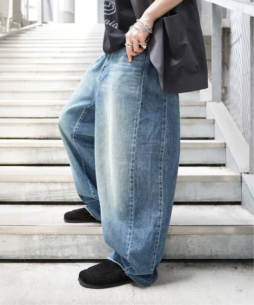 JOURNAL STANDARD LUXE(ジャーナルスタンダード ラックス)の「《追加3》11OZデニム スウィッチパンツ(デニムパンツ・レディース・ブルー・MEDIUM/SMALL)」の6枚目の写真