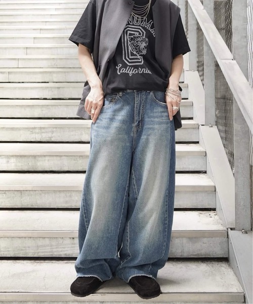 JOURNAL STANDARD LUXE(ジャーナルスタンダード ラックス)の「《追加3》11OZデニム スウィッチパンツ(デニムパンツ・レディース・ブルー・MEDIUM/SMALL)」の7枚目の写真