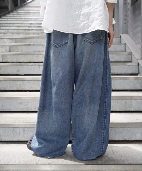 JOURNAL STANDARD LUXE(ジャーナルスタンダード ラックス)の「《追加3》11OZデニム スウィッチパンツ(デニムパンツ・レディース・ブルー・MEDIUM/SMALL)」の9枚目の写真