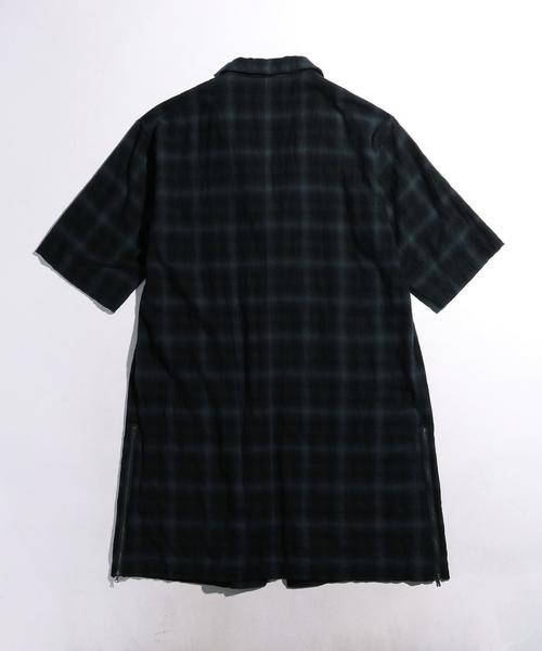 MONKEY TIME（モンキータイム）の「＜monkey time＞ ∴ TC トロピカル 6分袖 コート◆（カーディガン/ボレロ・メンズ・グレー・SMALL/MEDIUM/LARGE）」の3枚目の写真