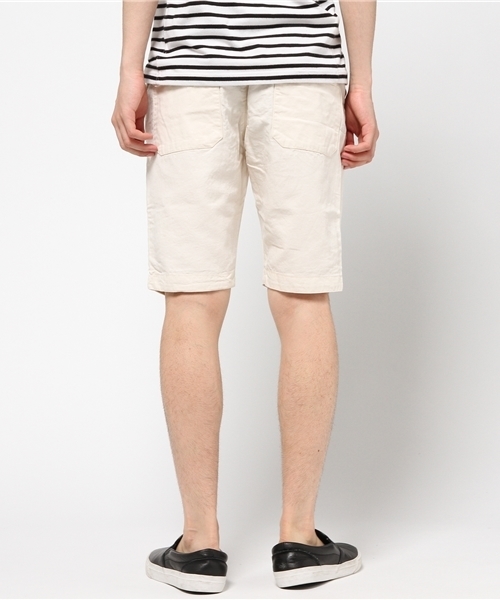 GRAND GLOBAL（グランドグローバル）の「GRAND GLOBAL / KAMIショートパンツ			（その他パンツ・メンズ・オフホワイト/ネイビー/カーキ・40/42/38）」の5枚目の写真