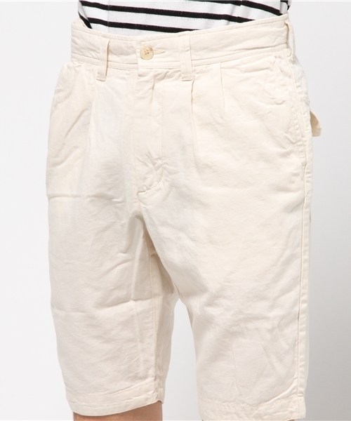 GRAND GLOBAL（グランドグローバル）の「GRAND GLOBAL / KAMIショートパンツ			（その他パンツ・メンズ・オフホワイト/ネイビー/カーキ・40/42/38）」の7枚目の写真