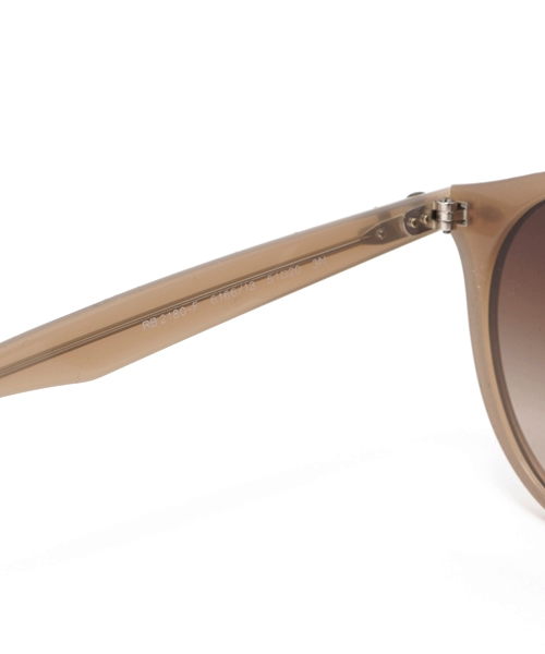 liflattie ships（リフラティ シップス）の「RayBan(レイバン):ラウンド フル アセテート（サングラス・レディース・ベージュ系その他/グリーン・ONE SIZE）」の8枚目の写真