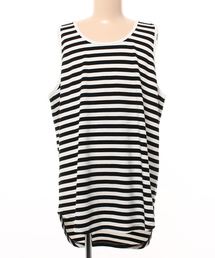 WHITELAND | WhiteLandBlackBurn/ホワイトランドブラックバーン/Round Border TankTop(タンクトップ)