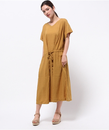 LBC | SP レーヨンリネンブラウジングワンピース(ワンピース)