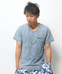 VENCEEXCHANGE | デニムVネックTシャツ(Tシャツ/カットソー)