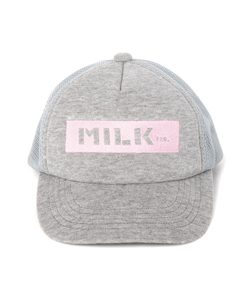 MILKFED.（ミルクフェド）の「MESH CAP BAR（キャップ・レディース・アッシュグレー/ライトパープル/ピンク・ONE SIZE）」の2枚目の写真