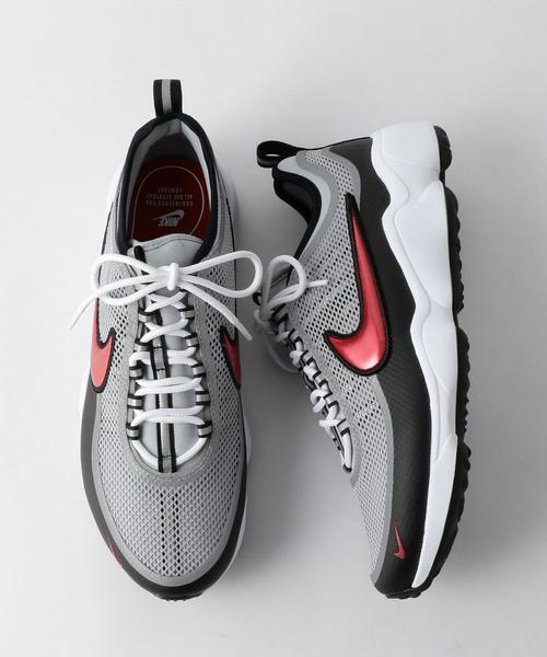 NIKE（ナイキ）の「NIKE（ナイキ） ズーム スピリドン ウルトラ（スニーカー・メンズ・シルバー/ブラック・27.5cm/26.5cm/26cm/27cm/28cm）」の2枚目の写真