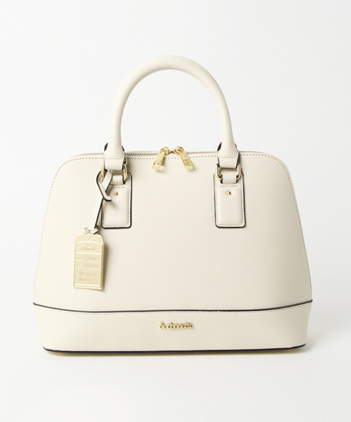 & chouette（アンドシュエット）の「[f]ボストンバッグ(M)（ボストンバッグ・レディース・ネイビー/ブラック/ホワイト/サーモンピンク/レッド・FREE）」の2枚目の写真