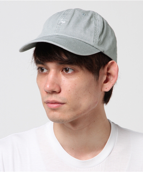 WEGO（ウィゴー）の「WEGO/ピグメントLOWキャップ（キャップ・メンズ・サックスブルー/ライトピンク/ブラック/ネイビー/ベージュ/ブルー/オレンジ・FREE）」の17枚目の写真