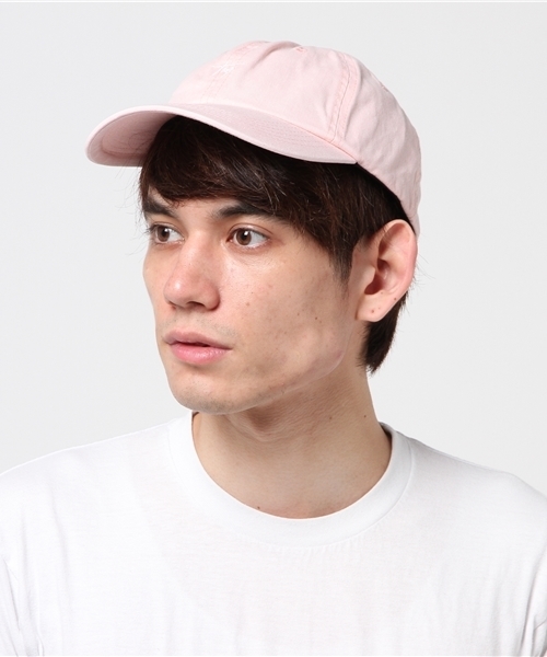 WEGO（ウィゴー）の「WEGO/ピグメントLOWキャップ（キャップ・メンズ・サックスブルー/ライトピンク/ブラック/ネイビー/ベージュ/ブルー/オレンジ・FREE）」の18枚目の写真