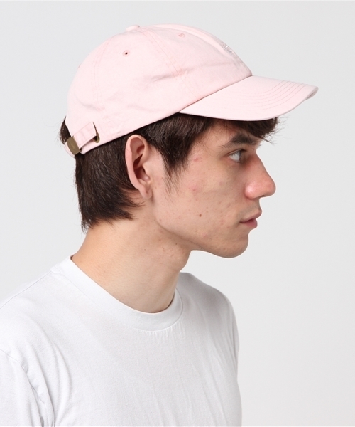 WEGO（ウィゴー）の「WEGO/ピグメントLOWキャップ（キャップ・メンズ・サックスブルー/ライトピンク/ブラック/ネイビー/ベージュ/ブルー/オレンジ・FREE）」の8枚目の写真