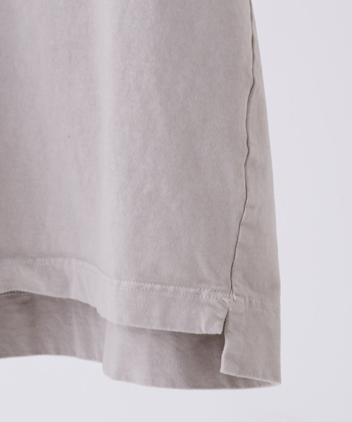 STUDIOUS（ステュディオス）の「【STUDIOUS】オーバーピグメントT（Tシャツ/カットソー・メンズ・ピンク/ホワイト/ブルー/ベージュ・2/1/3）」の14枚目の写真