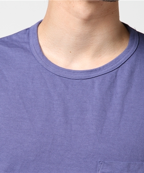 STUDIOUS（ステュディオス）の「【STUDIOUS】オーバーピグメントT（Tシャツ/カットソー・メンズ・ピンク/ホワイト/ブルー/ベージュ・2/1/3）」の9枚目の写真