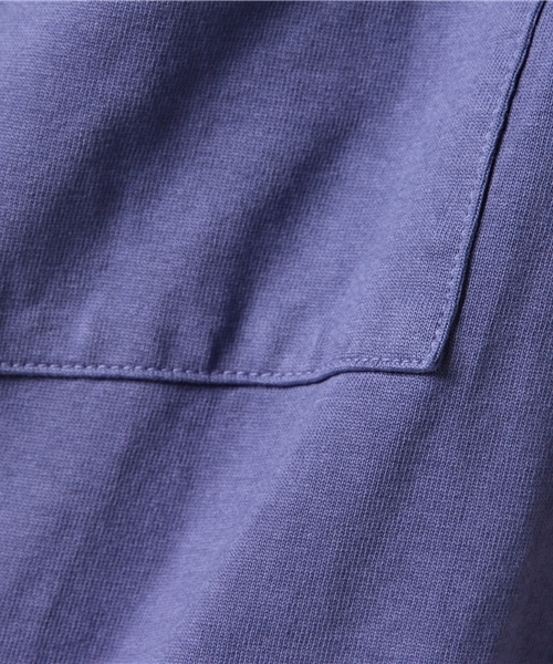 STUDIOUS（ステュディオス）の「【STUDIOUS】オーバーピグメントT（Tシャツ/カットソー・メンズ・ピンク/ホワイト/ブルー/ベージュ・2/1/3）」の6枚目の写真