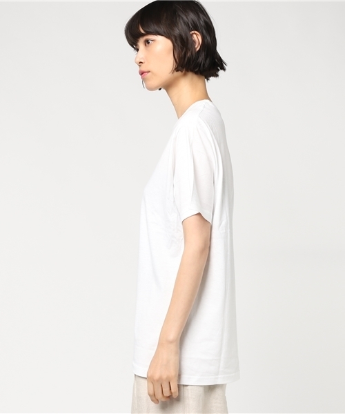 WC（ダブル シー）の「WC/ローズ刺繍カットソー（Tシャツ/カットソー・レディース・ピンク/ホワイト/ブラック・FREE）」の5枚目の写真