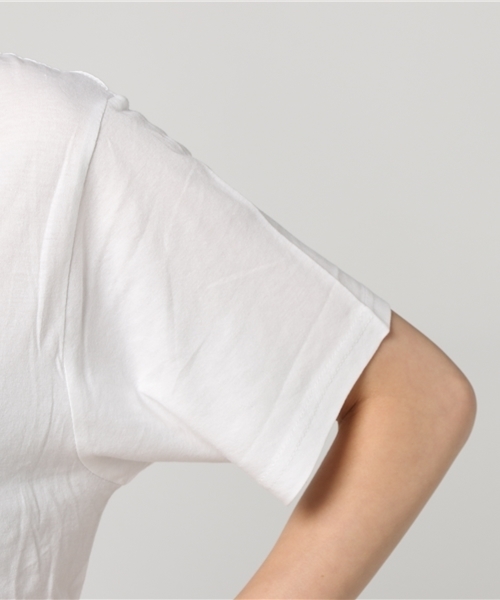 WC（ダブル シー）の「WC/ローズ刺繍カットソー（Tシャツ/カットソー・レディース・ピンク/ホワイト/ブラック・FREE）」の8枚目の写真