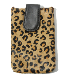 ROSE BUD | (LL ACCESSORIES)B946 ANIMAL HAIR I PHONE CASE W/CHAIN(スマホケース/カバー)