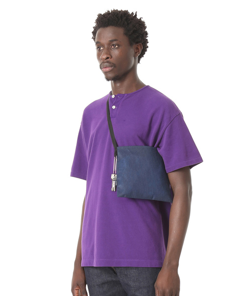 Sandinista(サンディニスタ)の「Daily Sacoche / デイリーサコッシュ(ショルダーバッグ・メンズ・ブラック/ネイビー/グレー/グリーン・FREE)」の6枚目の写真