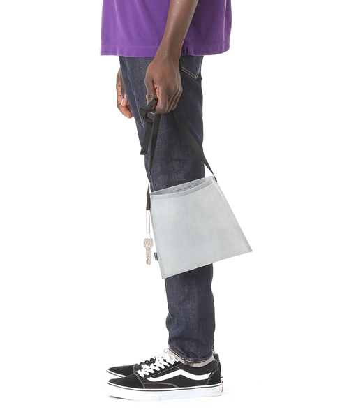 Sandinista(サンディニスタ)の「Daily Sacoche / デイリーサコッシュ(ショルダーバッグ・メンズ・ブラック/ネイビー/グレー/グリーン・FREE)」の11枚目の写真