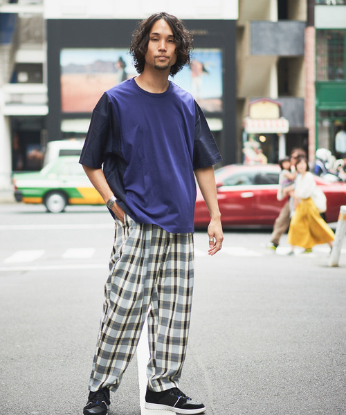 CIAOPANIC(チャオパニック)の「カラーブロックプルオーバー(Tシャツ/カットソー・メンズ・ホワイト/オリーブ/パープル・LARGE/MEDIUM)」の11枚目の写真