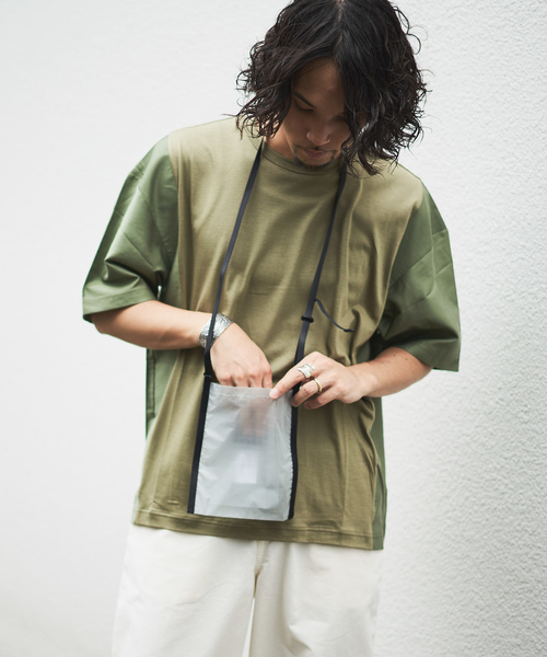 CIAOPANIC(チャオパニック)の「カラーブロックプルオーバー(Tシャツ/カットソー・メンズ・ホワイト/オリーブ/パープル・LARGE/MEDIUM)」の13枚目の写真