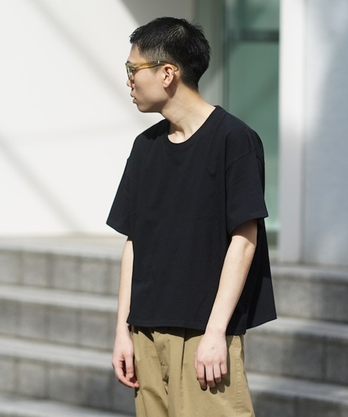 KAIKO(カイコー)の「KAIKO x FRUIT OF THE LOOM OBLONG T-SHIRT(Tシャツ/カットソー・メンズ・ホワイト/ブルー/ブラック/ライトパープル・S/M/L)」の22枚目の写真