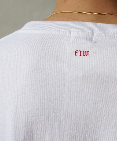 KAIKO(カイコー)の「KAIKO x FRUIT OF THE LOOM OBLONG T-SHIRT(Tシャツ/カットソー・メンズ・ホワイト/ブルー/ブラック/ライトパープル・S/M/L)」の16枚目の写真