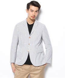 BEAUTY&YOUTH UNITED ARROWS | BY シアサッカー 3ボタン ジャケット◆(テーラードジャケット)