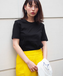 PICCIN(ピッチン)の【日本製】ナノシア加工クルーネックTシャツ(Tシャツ/カットソー)