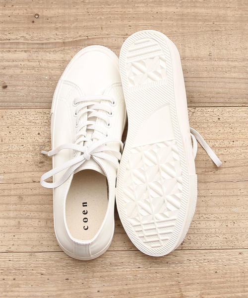 coen(コーエン)の「ワントーンスニーカー(スニーカー・レディース・ブラウン/ブラック/オフホワイト・SMALL/MEDIUM/LARGE)」の16枚目の写真