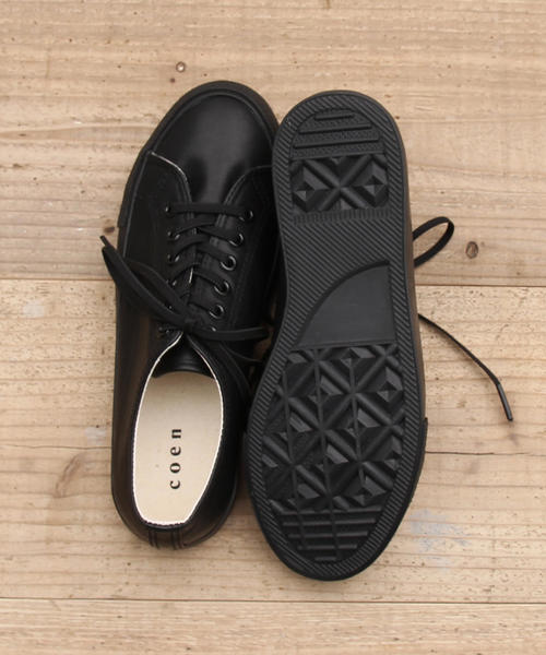 coen(コーエン)の「ワントーンスニーカー(スニーカー・レディース・ブラウン/ブラック/オフホワイト・SMALL/MEDIUM/LARGE)」の13枚目の写真