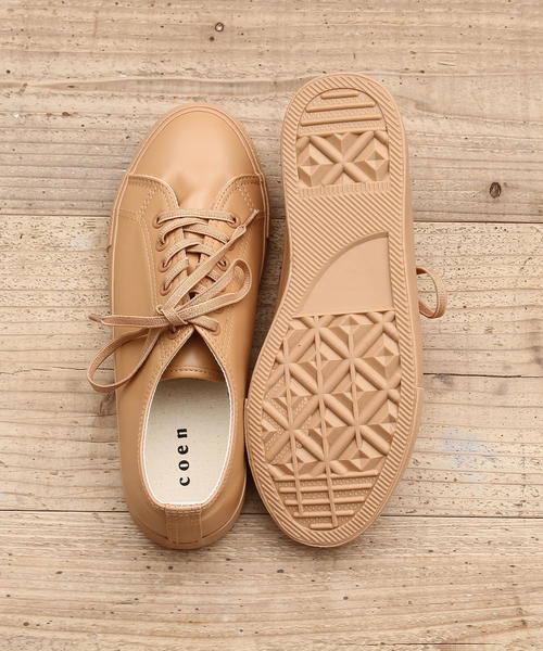 coen(コーエン)の「ワントーンスニーカー(スニーカー・レディース・ブラウン/ブラック/オフホワイト・SMALL/MEDIUM/LARGE)」の8枚目の写真