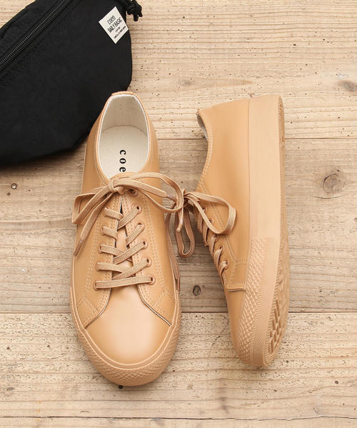 coen(コーエン)の「ワントーンスニーカー(スニーカー・レディース・ブラウン/ブラック/オフホワイト・SMALL/MEDIUM/LARGE)」の17枚目の写真